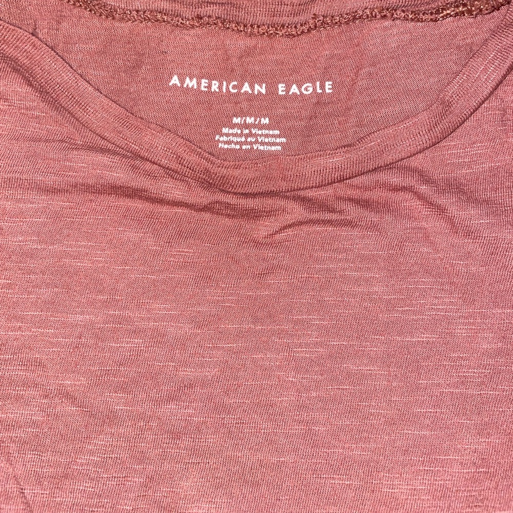 American Eagle Cropped Tee